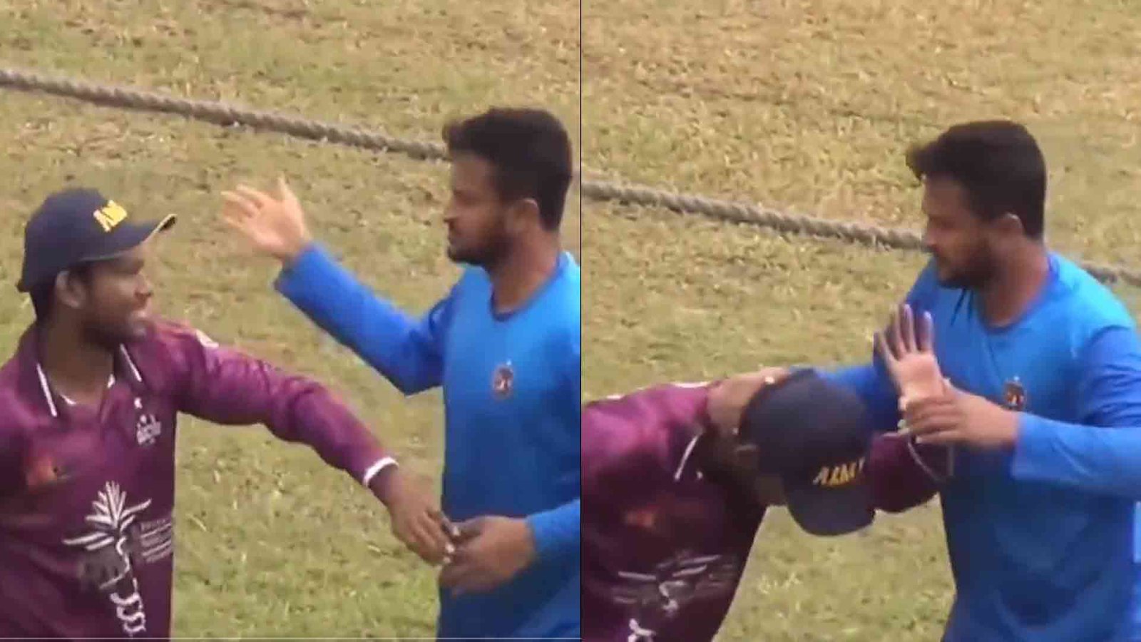 Shakib Al Hasan gets angry on his fan